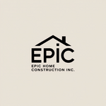 Epic Home Construction Inc Logo - Entry #1881