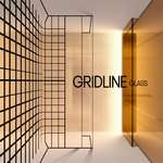 Gridline Glass Logo - Entry #1844