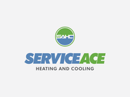 Service ace heating and cooling Logo - Entry #25