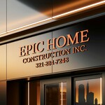 Epic Home Construction Inc Logo - Entry #1685