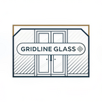 Gridline Glass Logo - Entry #5