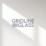 Gridline Glass Logo - Entry #545