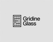 Gridline Glass Logo - Entry #129