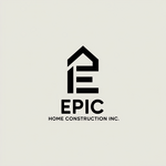 Epic Home Construction Inc Logo - Entry #1837