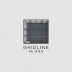 Gridline Glass Logo - Entry #460