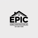 Epic Home Construction Inc Logo - Entry #1356