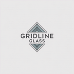 Gridline Glass Logo - Entry #1415