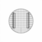 Gridline Glass Logo - Entry #1305