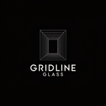 Gridline Glass Logo - Entry #464