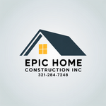 Epic Home Construction Inc Logo - Entry #1276