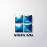 Gridline Glass Logo - Entry #1077
