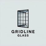 Gridline Glass Logo - Entry #454
