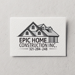 Epic Home Construction Inc Logo - Entry #1912