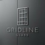 Gridline Glass Logo - Entry #1524