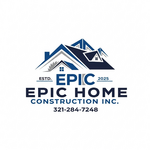 Epic Home Construction Inc Logo - Entry #649