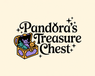 Pandora's Treasure Chest Logo - Entry #6