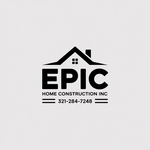 Epic Home Construction Inc Logo - Entry #1321