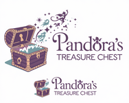 Pandora's Treasure Chest Logo - Entry #19