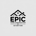 Epic Home Construction Inc Logo - Entry #1489