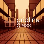 Gridline Glass Logo - Entry #844