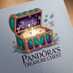 Pandora's Treasure Chest Logo - Entry #539