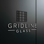 Gridline Glass Logo - Entry #1621