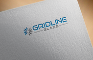 Gridline Glass Logo - Entry #247