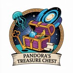 Pandora's Treasure Chest Logo - Entry #305